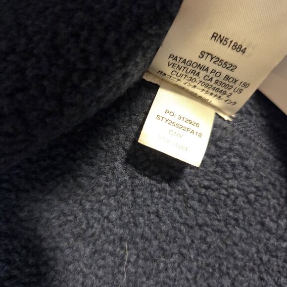 Patagonia Better Sweater Vodka Zip Fleece Jacket Mens L Gorpcore Blue Large - Picture 4 of 10